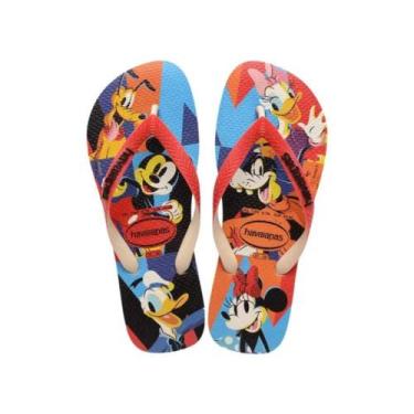 Imagem de Chinelo Havaianas Top Disney Stylish Personagem Mickey e Amigos Origin