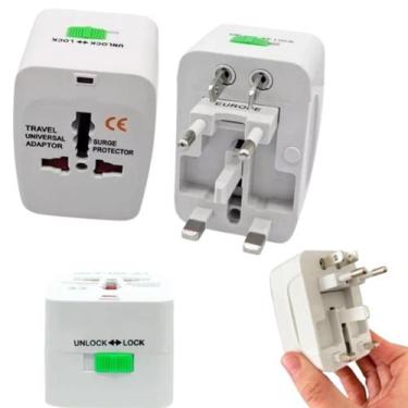 Imagem de Adaptador Tomada Universal Argentina Europa Uk Americano - LIPPIN
