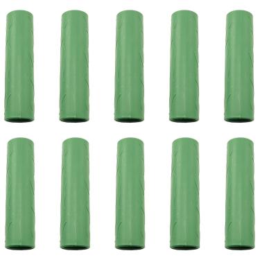 Imagem de SQXBK 10 peças 16 mm/0,63 polegadas Estaca de jardim conectando tubulação planta escalada conectores retos conectando tubo encaixe tubo ferramenta de jardim suporte estufa videira ratã acessórios de