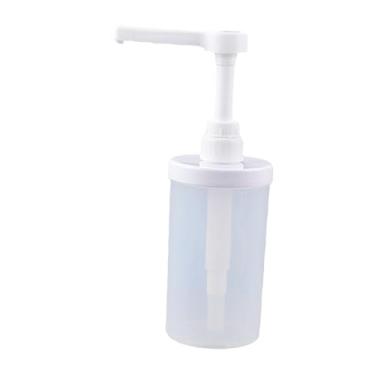 Imagem de WeiLaiKeQi Dosed Squeeze Bottle Sauce Pump Container Syrup Bottle Molhos Salada açúcares Press Bottle Ketchup Syrup Pump para Restaurante Casa, L