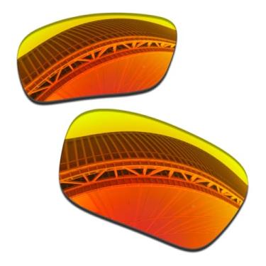 Imagem de LenzProse Lentes de reposição polarizadas de 1,5 mm para óculos de sol Oakley Fuel Cell OO9096 60 mm, antiarranhões | Ajuste perfeito