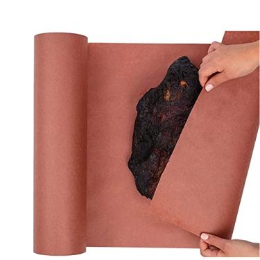 Imagem de Pink Butcher Paper for Smoking Meat 17.5 in *50ft Food Grade Butcher Paper Roll Unwaxed Unbleached PeachSmoker Paper Barbecue Meat Wrapping Paper