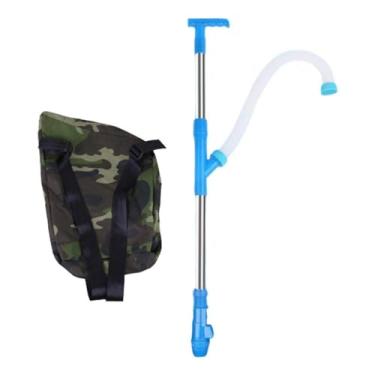 Imagem de ＫＬＫＣＭＳ Espalhador de adubo pulverizador de adubo portátil fácil de usar aplicadores de estrume agrícola dispensador de adubo para de milho, aÇO INOXIDÁVEL