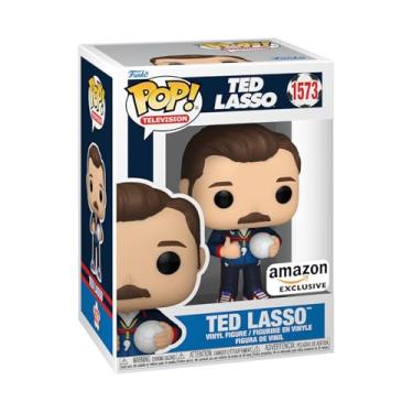 Imagem de Funko Pop! TV: Ted Lasso - Ted with Ball - Amazon exclusiva - figura de vinil colecionável - ideia de presente - Mercadoria oficial - brinquedos para crianças e adultos - Fãs de TV