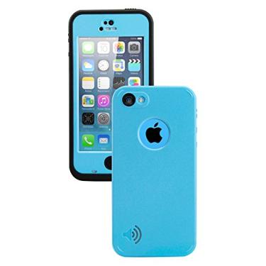 Imagem de Trenro Capa impermeável durável para iPhone 5C - Azul
