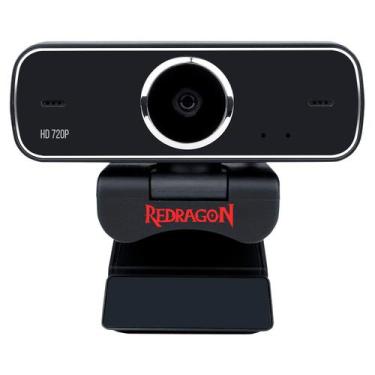Imagem de Câmera Web Redragon Fobos Gw600 Hd 30fps Cor Preto