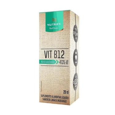 Imagem de Vitamina B12 Em Gotas - Nutrify 20ml Metilcobalamina