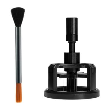 Imagem de Ioensy Distribuidor de café mão calcadeira acessórios ajustáveis ​​aço inoxidável agitador expresso rotativo para cafeteria casa, 53mm