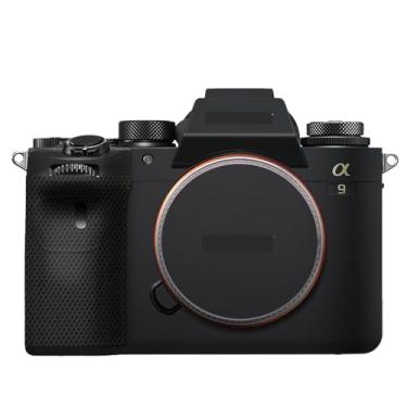 Imagem de Película de decalque para Sony A9 Película de vinil antirarranhões Mirrorless Camera Body Protective Sticker Coat A 9 (preto fosco)