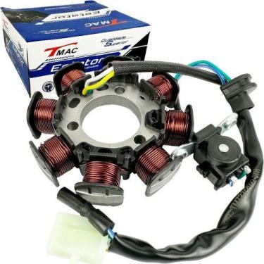 Imagem de Estator Titan 150 2004 A 2008 Com Bobina Pulso Completo - T-MAC
