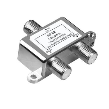 Imagem de Divisor de Cabo Coaxial NEWCARE - 2 Vias, 5-2400 MHz