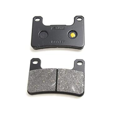 Imagem de 1 par de pastilhas de freio dianteiras compatíveis com Suzuki GSXR 1300 HAYABUSA 2008-2012, M1800R Intruder Handlebar Cowling 2006-2009, M1800 R2 2008-2009, peças de acessórios de substituição de