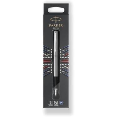 Imagem de Parker Fountain Jotter Stainless Steel C.C, in a Blister Card Pen, multicolorido