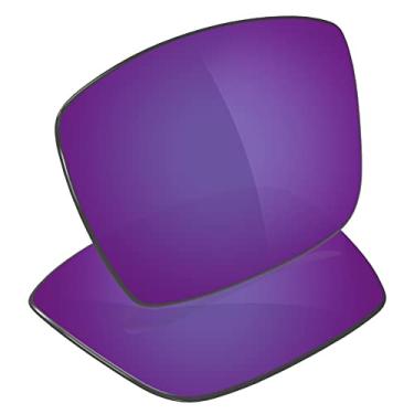 Imagem de Galvanic Lentes de reposição para óculos de sol Oakley Gascan - Violeta polarizada