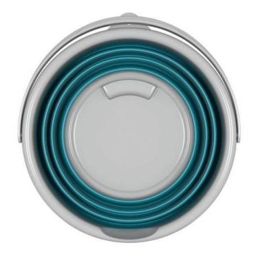 Imagem de Balde  Bacia Retrátil Sanfonado Flashlimp 10 Litros - FLASH LIMP