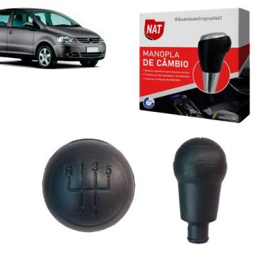 Imagem de Manopla de Câmbio Volkswagen Fox Ano 2003 Até 2009 - Nat, Cinza