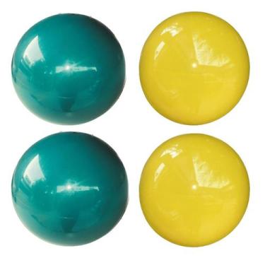 Imagem de Kit Do Brasil 20 Bola Bolão De Vinil Lisa 45cm P/ Decoração - Central 