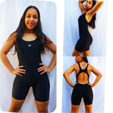Imagem de Maiô Macaquinho feminino - rosset, advance, Preto, P