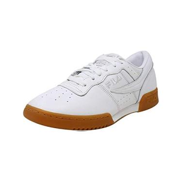 Imagem de Fila Men's Original Fitness Sneakers Shoes (8, Wht/Wht/Gum)