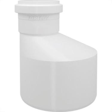 Imagem de Reducao Esgoto Fortlev 75 X 50 Branco - Kit C/10 Unidades, Branco