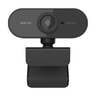Imagem de Webcam Full Hd 1080p Alta Definição Usb Microfone Cor Preto