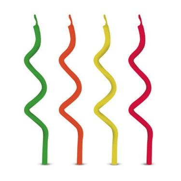 Imagem de Vela Espiral Neon SilverFestas