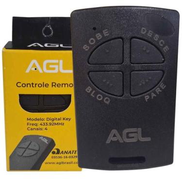 Imagem de Controle Remoto Digital Key 6P20 433,92mhz Porta de Enrolar AC AGL