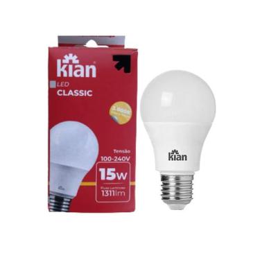 Imagem de Lampadas LED 15w Amarela Economica Iluminação Interior 2022 - Kian