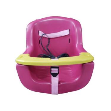 Imagem de Balanço Infantil Bebê Rosa e Amarelo Brinquedo - Cia do Pula Pula