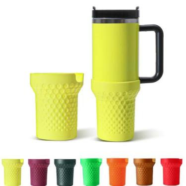 Imagem de Bota de silicone para Stanley Quencher Tumbler 900ml/600ml - amarela -
