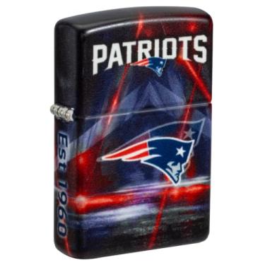 Imagem de Zippo NFL New England Patriots 540 isqueiro de bolso fosco