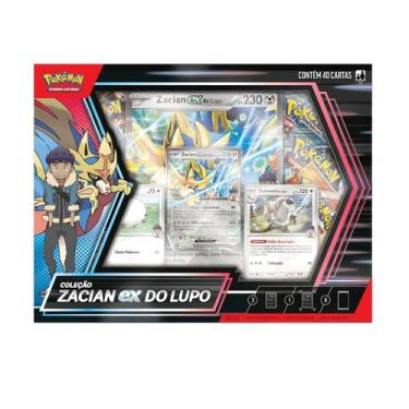 Imagem de Box Coleção Zacian ex do Lupo - Pokémon TCG - Copag