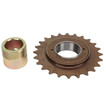 Imagem de Adaptador de roda livre de bicicleta Conjunto profissional de 24t de velocidade única Adaptador de conector de volante de 27mm para triciclos elétricos motocicletas Go Karts