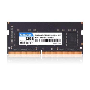 Imagem de Memória Sodimm 32Gb Ddr4 3200Mhz Kingdian - Para Notebook