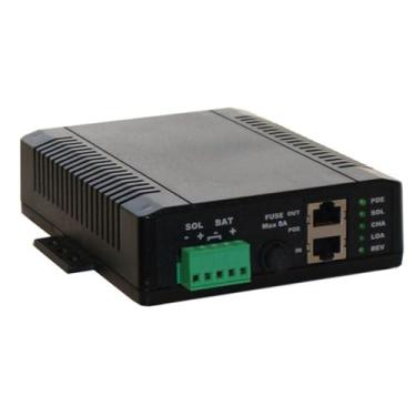 Imagem de Tycon Systems TP-SCPOE-1224 Poe & Solar 8A Controlador de carregamento de bateria de entrada dupla – 12V e saída POE de 24V