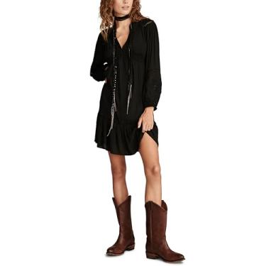 Imagem de Lucky Brand Mini manga comprida com corte explodido, Caviar, PP