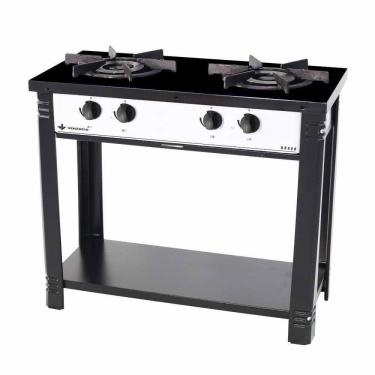 Imagem de Fogão a Gás Bravo 2 Bocas BR2B Branco - Venâncio