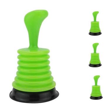 Imagem de 3un Desentupidor super vácuo pia ralo desentope fácil - clink