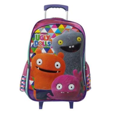 Imagem de Mochila de Carrinho Escolar Infantil G Clio Style UglyDolls, Verde