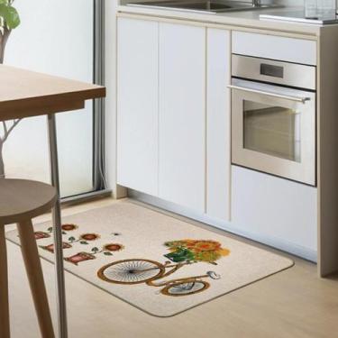 Imagem de 1 Tapete Cozinha Antiderrapante Absorvente Ln Es 45x65 D03 - IDEALIZA,