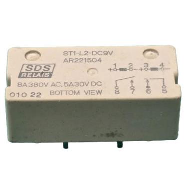 Imagem de 1x Rele 9v 8amp - St1-l2-dc9v 8 Pinos Sds Relais