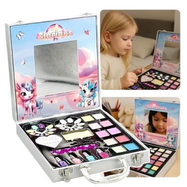 Imagem de Maleta Maquiagem Infantil Kit Make Princesinha Para Criança Conjunto De Beleza Para Menina Completo