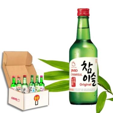 Imagem de Bebida Coreana Destilada Soju Jinro 360ml (Sabor Original)