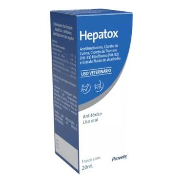 Imagem de Hepatox 20ml – Antitóxico e Estimulante Hepático Para Cães, Gatos e Outros Mamíferos | Proteção do Fígado – Provets
