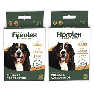 Imagem de Combo 2un Antipulgas Ceva Fiprolex Cães ACIMA 40kg 4,02ml