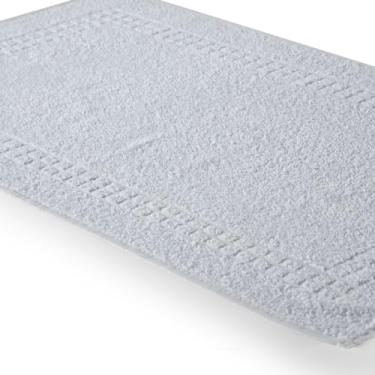 Imagem de Tapete de Piso Atoalhado Profissional, 72 cm x 45 cm, Branco