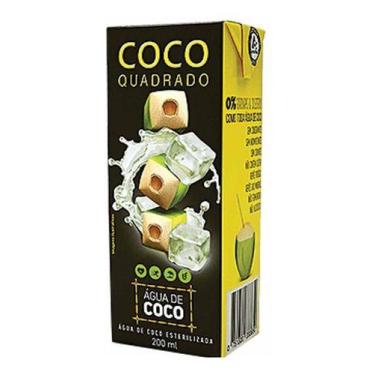 Imagem de Água de Coco Coco Quadrado Tradicional 200ml - 27 unidades