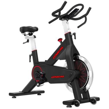 Imagem de Bicicleta Spinning Profissional com Roda de Inércia 22kg, Correia Silenciosa e Monitor LCD – Ajustes Ergonômicos e Suporta até 150kg