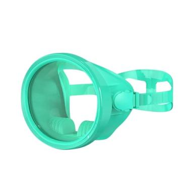 Imagem de oshhni Máscara de natação, óculos de mergulho, antiembaçante, leve, à prova de vazamentos, para adultos, equipamento de mergulho com snorkel, óculos, Verde Fluorescente