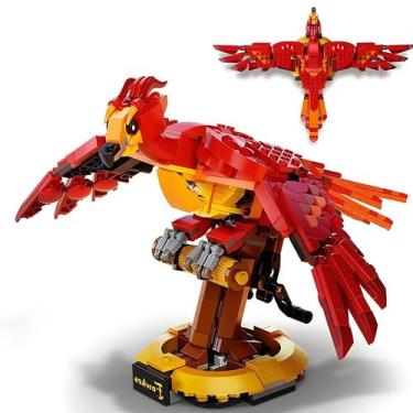Imagem de Phoenix Modelo Fawkes Jogo De Filme Mágico Educacional Montar Pássaros